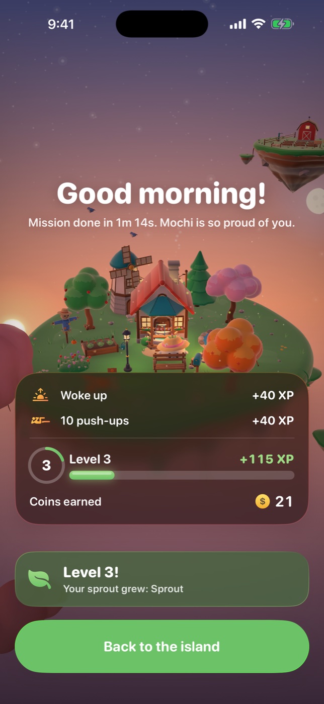 Good morning shift report with XP and coins.